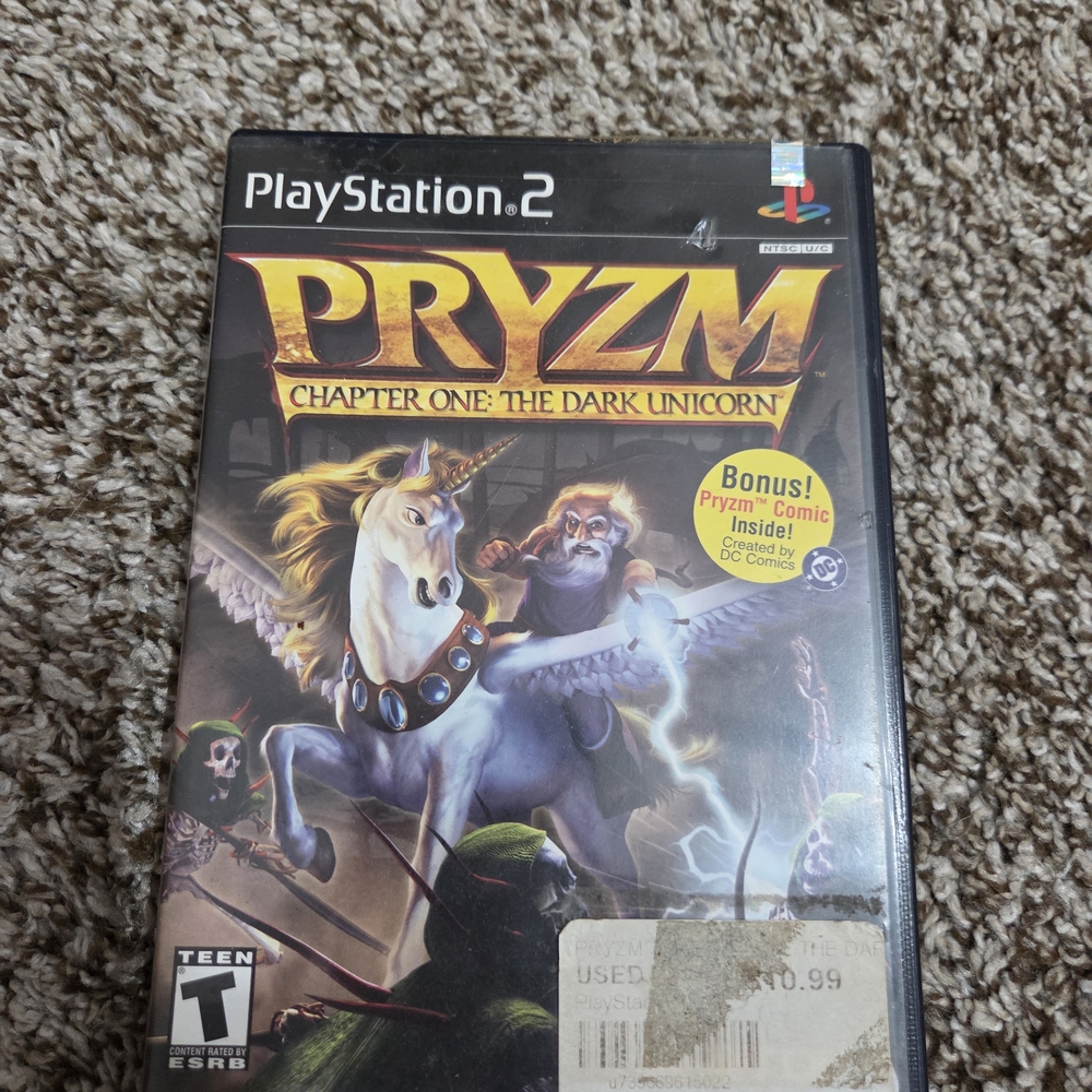 PS2 Pryzm Chapter One: The Dark Unicorn Game For PlayStation 2